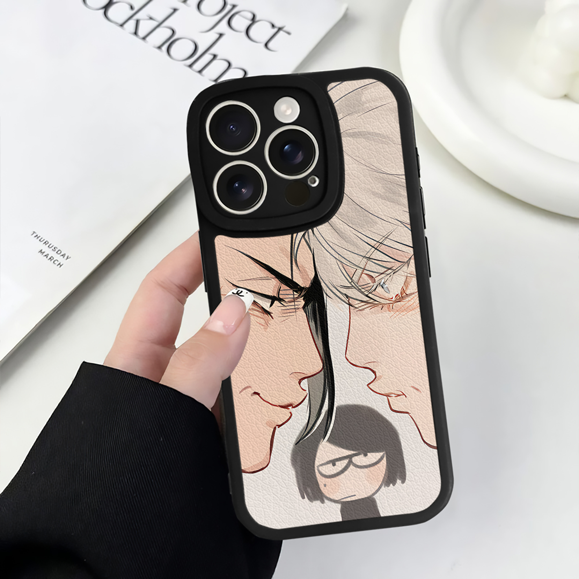 （画像用） SPY×FAMILY间谍家家酒 【iPhone 16シリーズ対応】シリコンスマホケース（レザー調） 材質：シリコン